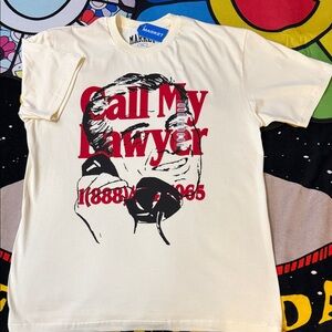 Market Studios CALL MY LAWYER TEE SHIRT